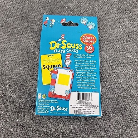 Dr. Seuss ABCs and Words 40 Flash Cards Plus 10 Bonus Vowel Cards Brand New - Picture 5 of 8